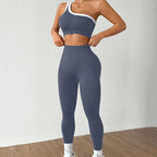 One-Shoulder Yoga Sports Bra Pants Set (Copy) (Copy) (Copy) (Copy)